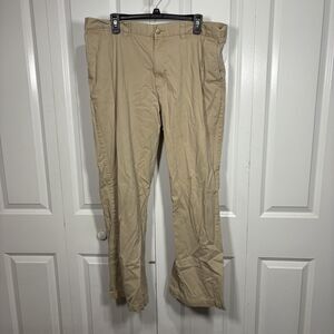 Old Navy Pants 40x32 Loose Fit Khaki Beige Chino Casual Workwear Relaxed Men